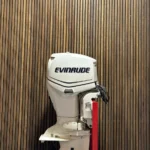 2012 Evinrude E-TEC 90 HP outboard engine