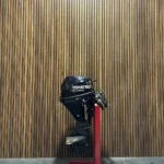 2017 Tohatsu 9.8 HP outboard engine